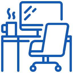 Take up office overhead